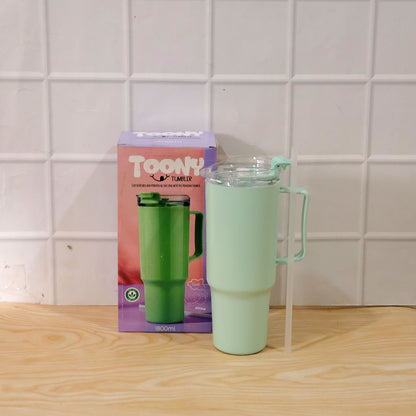 Toony Tumbler 1800ml Travel Mug with Handle & Straw (1 Pc)