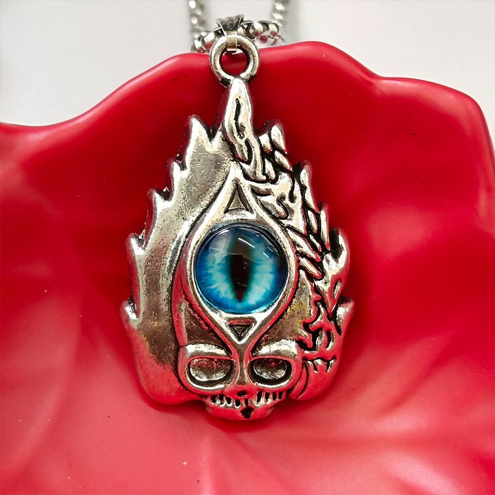 Demon Devil's Eye Chain Pendant