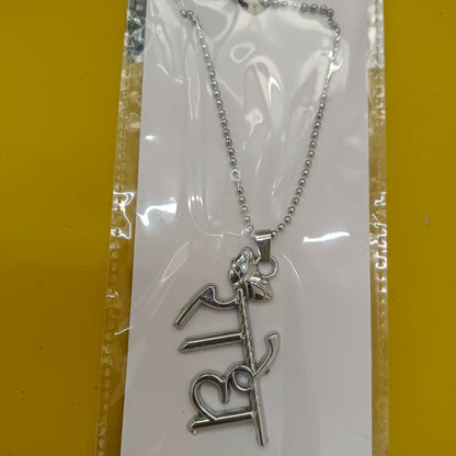 Radhe Chain Pendant With Ball Chain