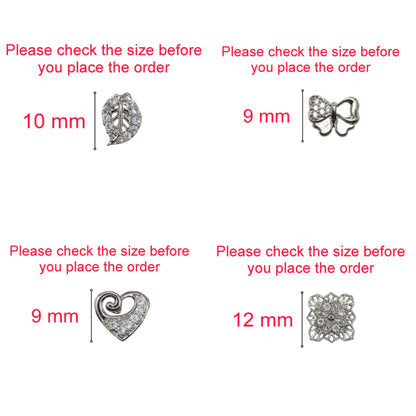 Silver heart-shaped zircon stud earrings with pave zircon setting