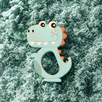 Dainosour Shape Silicone baby Teether
