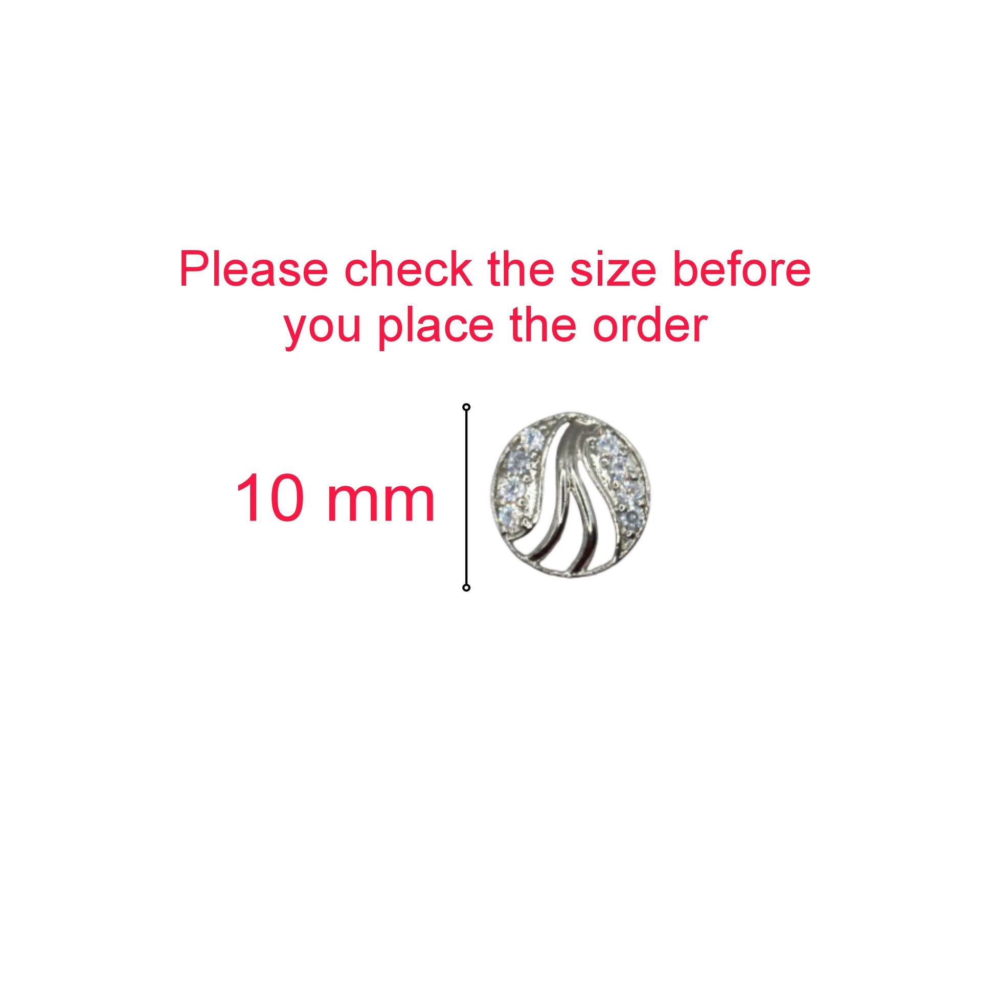 Silver-Plated AD Stud Earrings | for women and girls