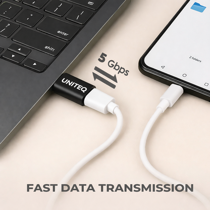 Uniteq ConnectX USB OTG Adapter Type C Male to USB Female Connector