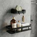 Wall-Mounted Bathroom Organizer – Space-Saving & Rust-Resistant