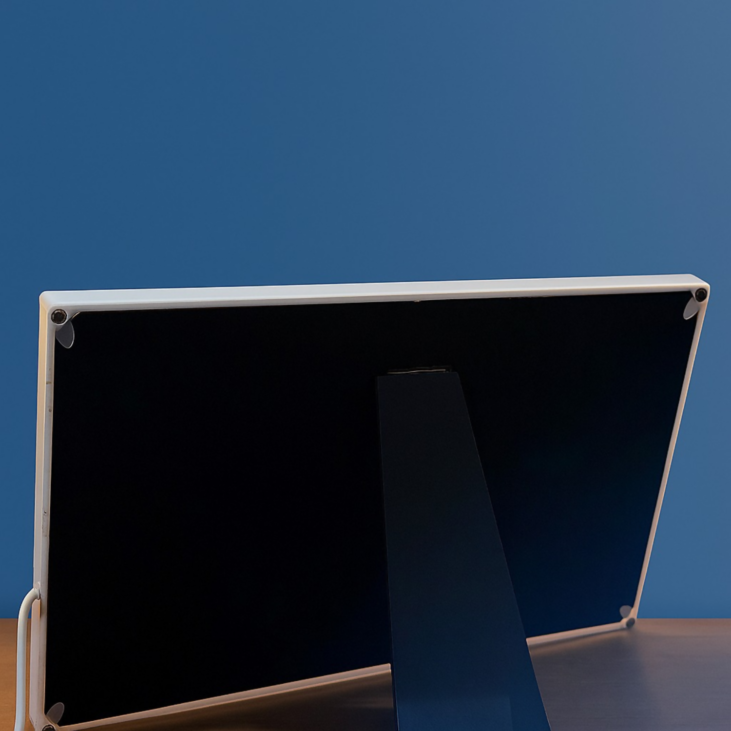 Romantic LED Photo Frame with Decorative Flowers & Heart Ribbon Design | Warm Light Illuminated Couple Picture Frame for Anniversary, Wedding & Valentine Gift | USB Powered Tabletop Love Frame for Home & Bedroom Decor