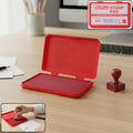 OfficeMate Stamp Pad – High-Quality Microcellular Foam & Long-Lasting Ink
