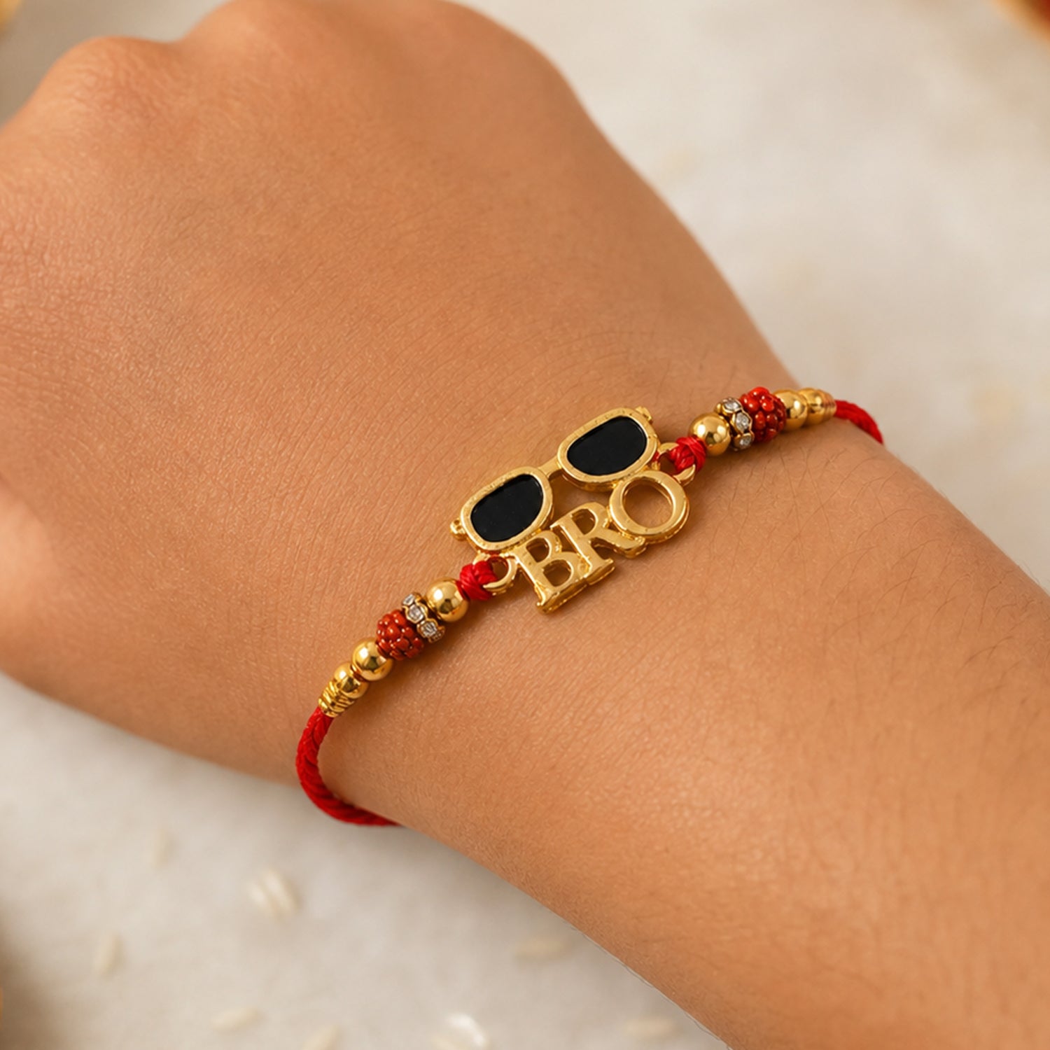 Rakhi for Brother Stylish & Traditional Sibling Gift (10pcs)