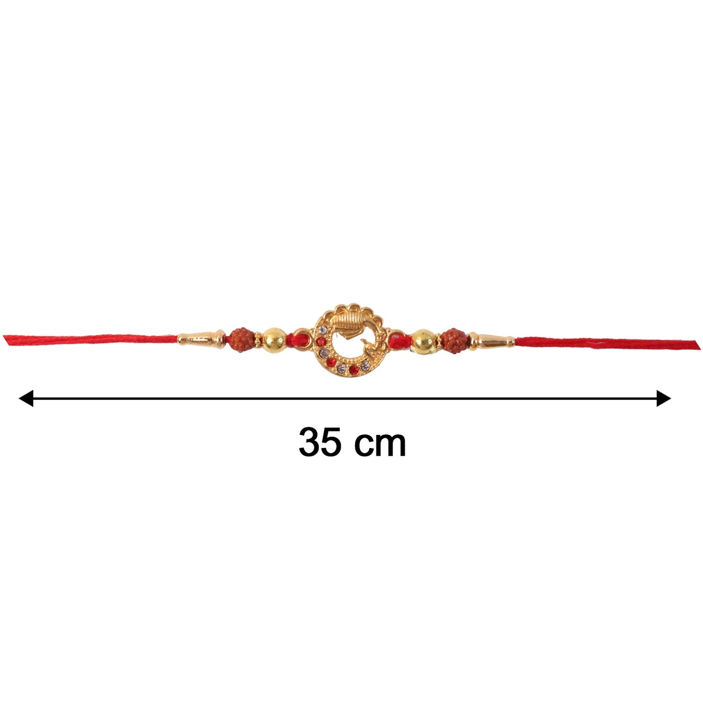 Beadwork Rakhi for Brothers Traditional Design for Raksha Bandhan (10pcs)