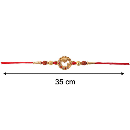 Beadwork Rakhi for Brothers Traditional Design for Raksha Bandhan (10pcs)