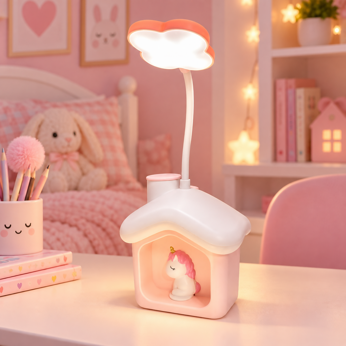Dreamy Unicorn House Lamp