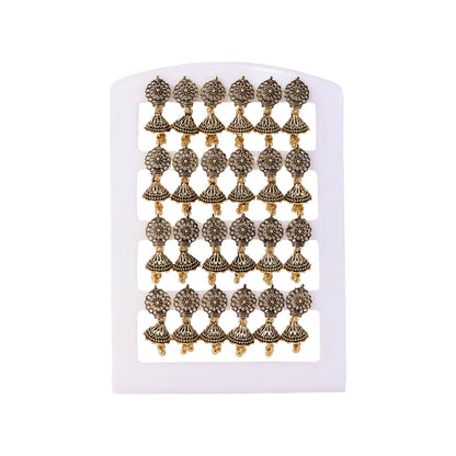 Ethnic Traditional Oxidised Jhumka Earrings Collection