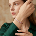 Jewellery – Elegant Rose Gold Plated AD Stone Bracelet for Women