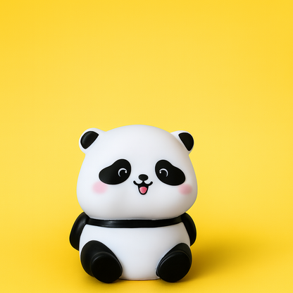 Cute Panda LED Night Lamp for Kids, Soft Glow Decorative Bedside Light
