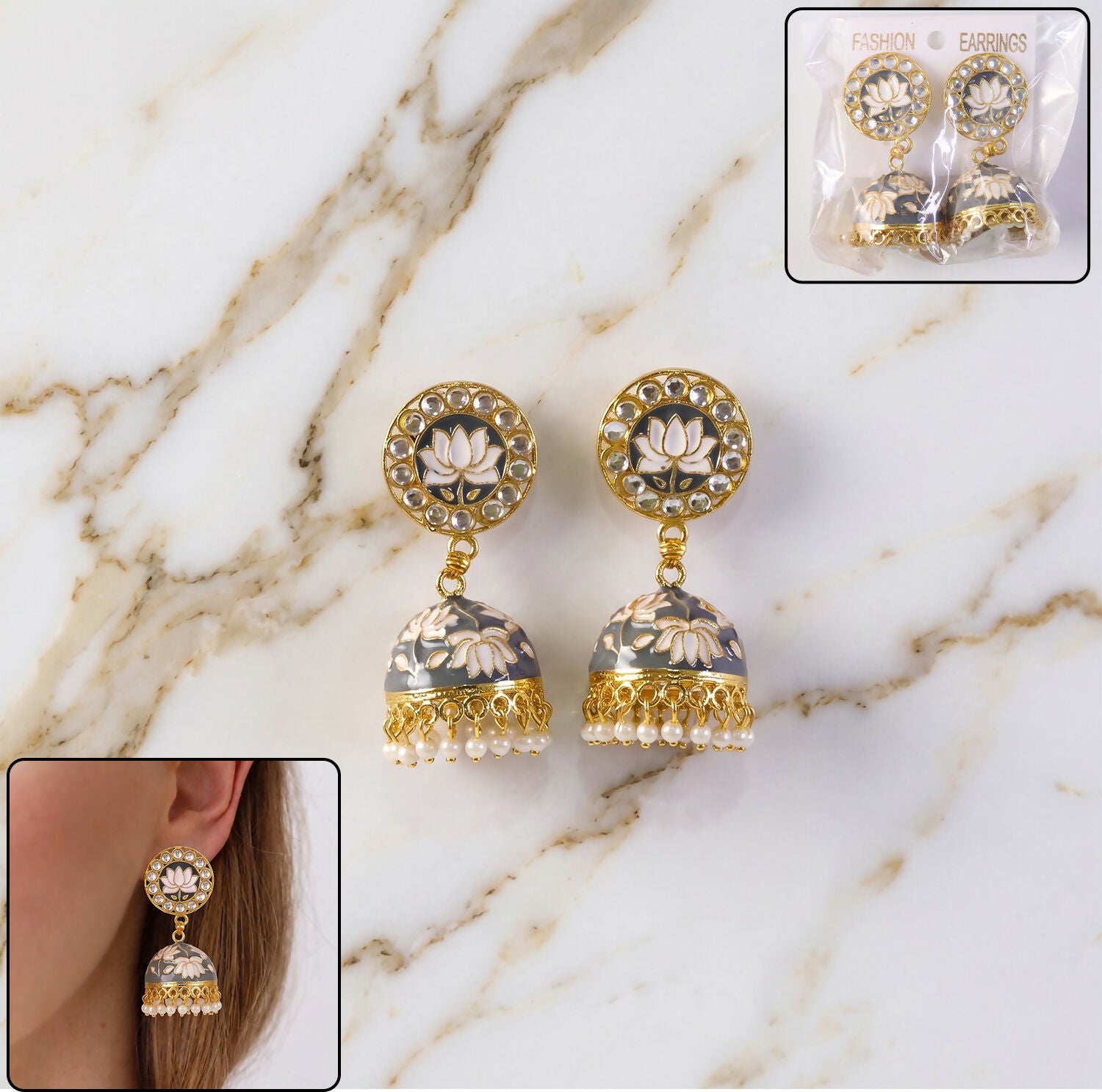 Jumka Earrings 15-01
