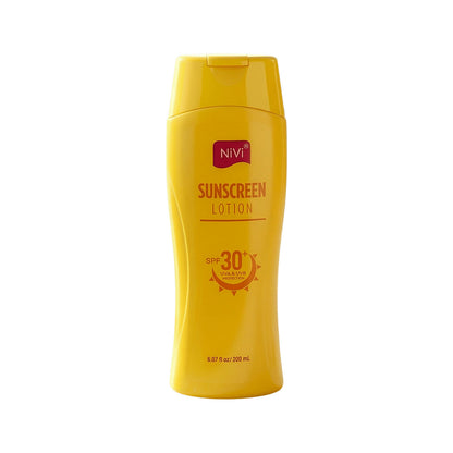 Nivi Sunscreen Lotion SPF 30 UVA UVB Protection Daily Skin Care (200 Ml)