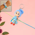 Kids Doll Rakhi – Soft Toy Bracelet Keychain for Festival Fun