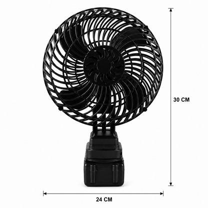 Rechargeable battery operated mini cooling fan