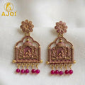 Ethnic Temple Doli Earrings – Traditional Heritage Craftsmanship