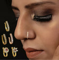Non-Piercing Nose Ring Combo – Elegant Traditional & Modern Styles