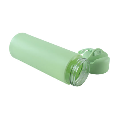 400 ML Glass Water Bottle with Silicone Sleeve for Gym Office (1 Pc)