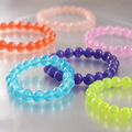 Stylish Assorted Color Jelley Beads Bracelets Combo