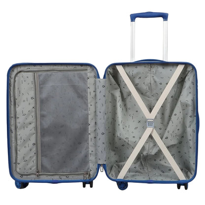 Cartoon Character UC Rainbow Kids Travelling/Trolley Luggage Bag 4 Wheels ( 22 Inch)