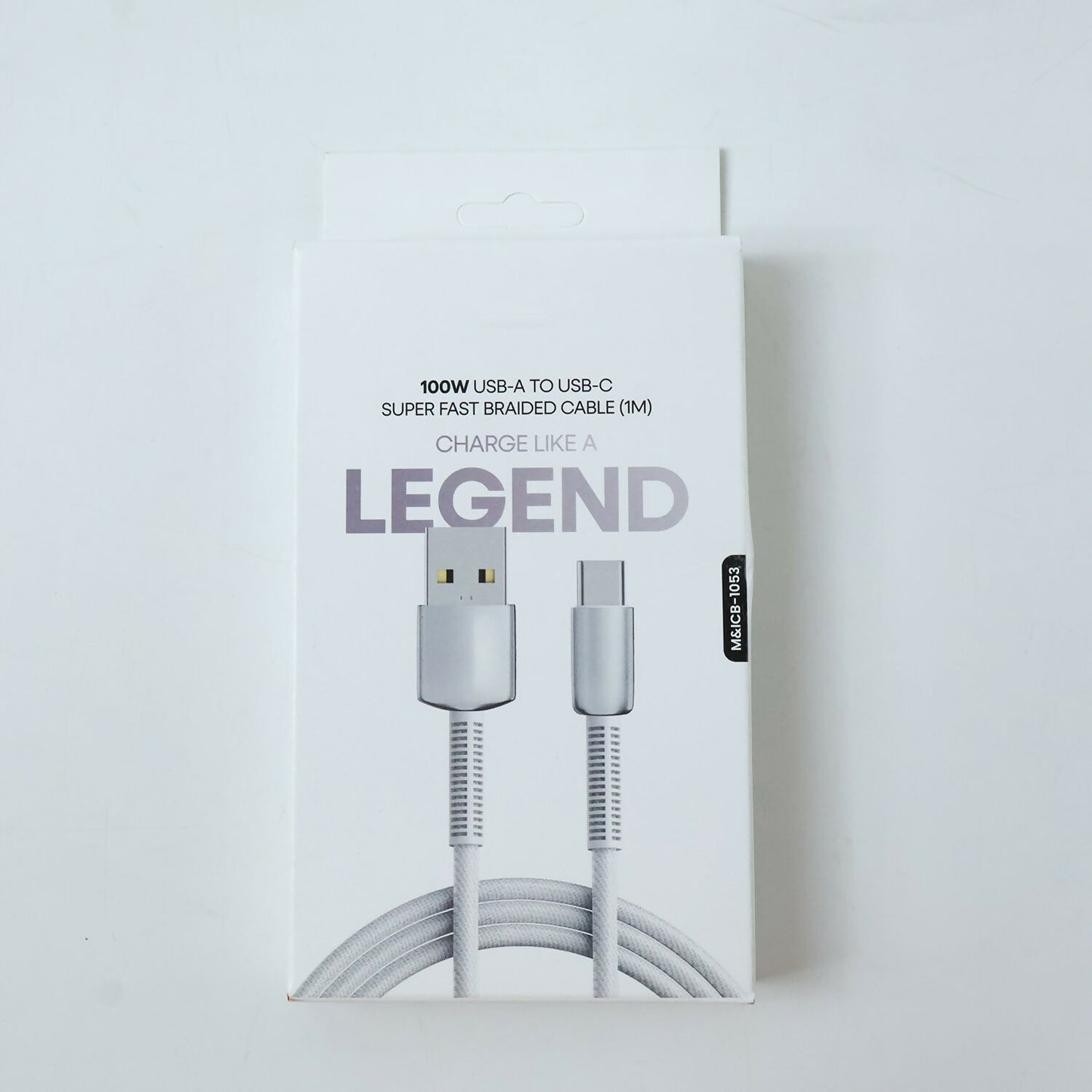 High Power 100W USB A to Type C charging cable usage