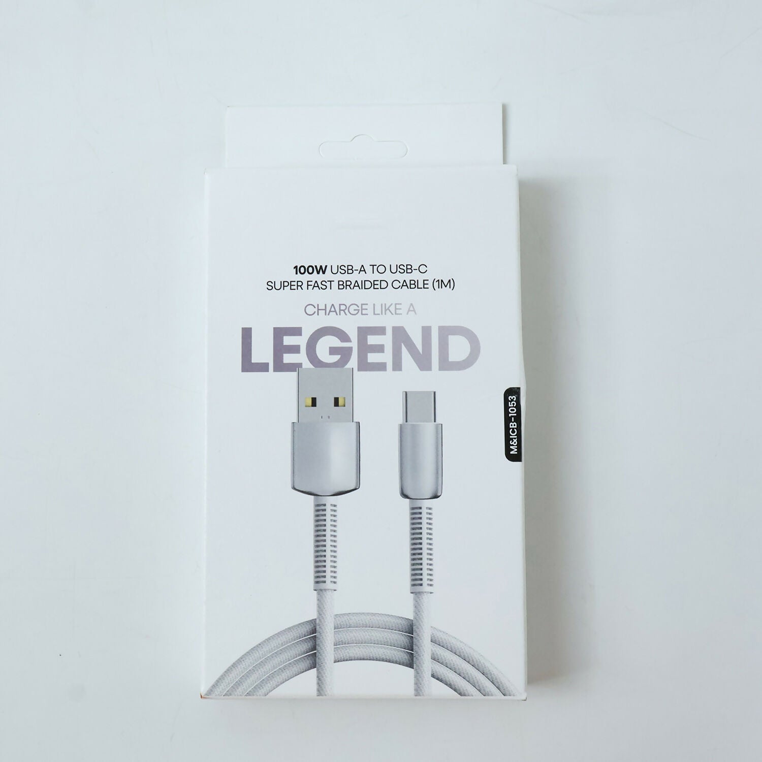 High Power 100W USB A to Type C charging cable usage