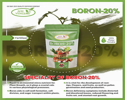 Chemical composition: Boron 20% (450GM)