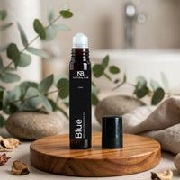 Blue Luxury Attar Roll On Long Lasting Non Alcoholic Perfume (10ml)