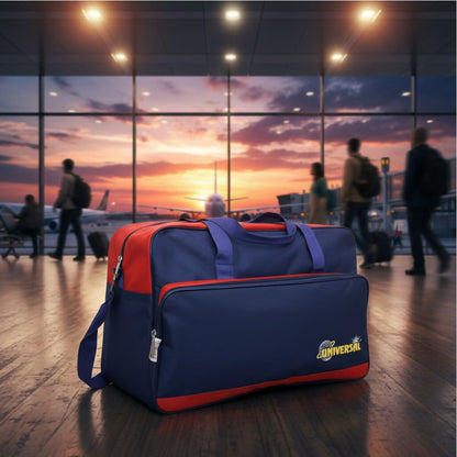 Universal Large Travel Duffel Bag | Heavy-Duty Carry Bag with Shoulder Strap | Spacious Multi-Pocket Design for Travel, Gym, Weekend Trips & Outdoor Use (Multicolor))