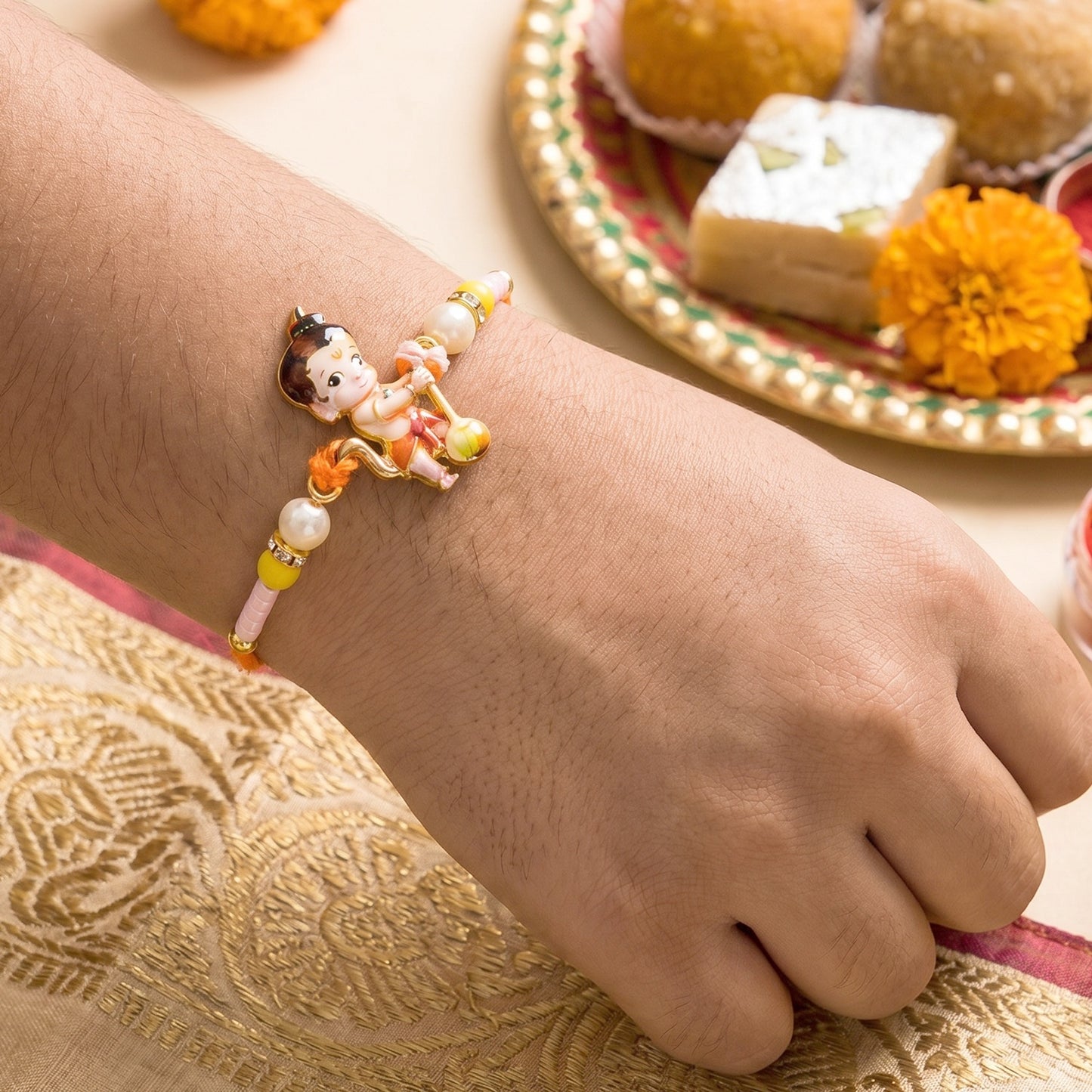 Bal Hanuman (Baby Hanuman) Designer Rakhi