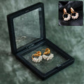 Pearl Beaded Hoop Earrings – Elegant Lightweight Design