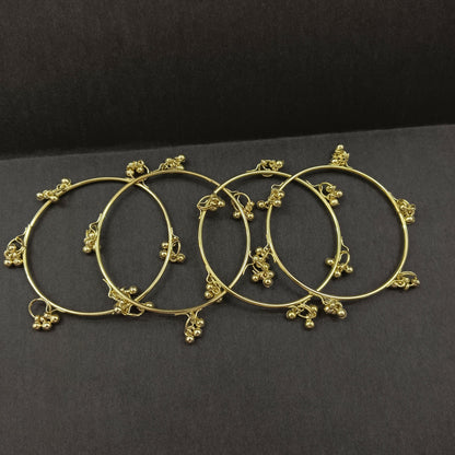 Kashmiri bangles set on a display, showcasing ethnic jewelry