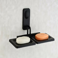 Double Soap Dish – Durable Stainless Steel with Drainage Holes