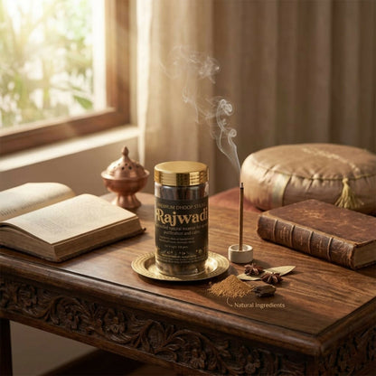 Natural ingredients used in Rajwadi Dhoop Sticks