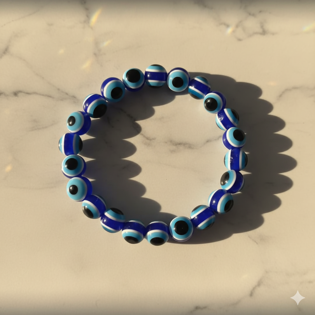 Evil Eye Beads Bracelet