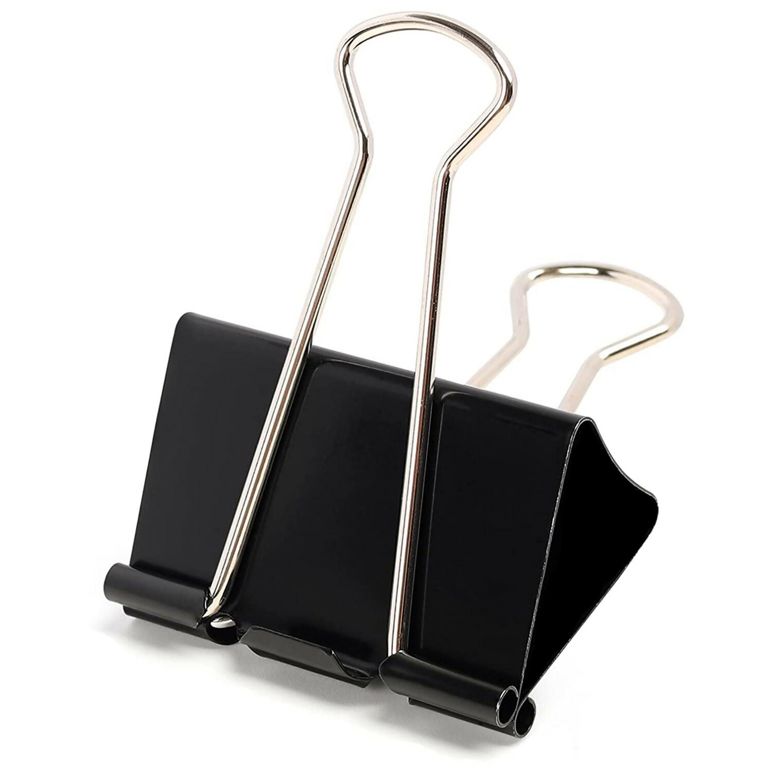 Heavy Duty Binder Clips Set with Strong Spring Grip for Office & School Use (51 mm, 12 Pieces)