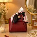 Mini Maroon Handbag – Elegant & Compact Accessory for Women & Girls