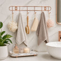 Wall Mounted Hook Rack – Space Saving & Stylish Rose Gold Finish
