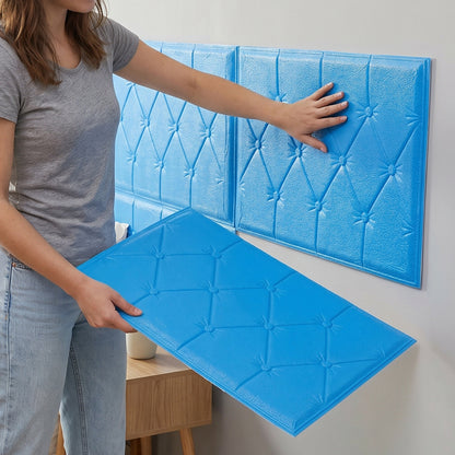 3D Self-Adhesive Wallpaper for Living Room - Stylish & Removable