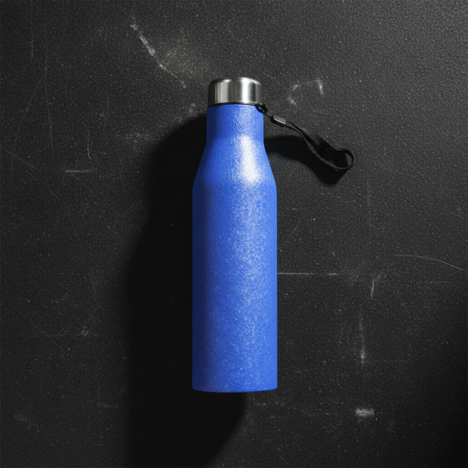 Custom Classic Stainless Steel Water Bottle Blue Color (1000 ML, 1 Piece)