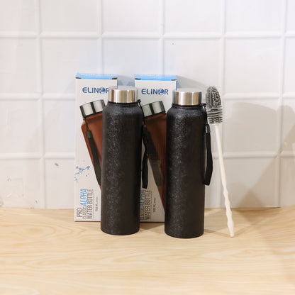 Buy 1 Stainless Steel Water Bottle with Free Cleaning Brush and Bottle (1 Set)