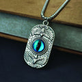 Dragon Devil's Eye Pendant – Bold Mythical Style Statement
