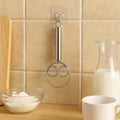 Stainless Steel Spiral Hand Whisk Set – Efficient & Durable