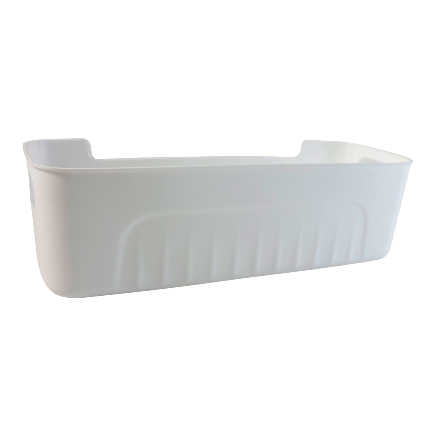 White Plastic Storage Basket Tray Set (4 Pcs)