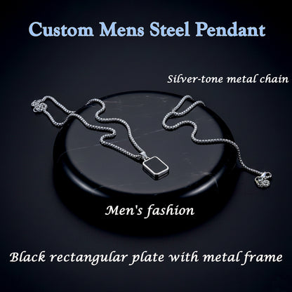 Customize / Personalized Premium Stainless-Steel Men’s Fashion Pendant Chain (1 Pc)