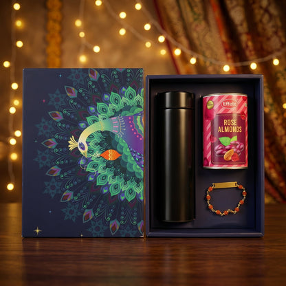 Chocolate included in rakhi gift set