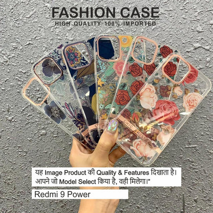 Fashion Animal Flower Print Case Case For Redmi 9 Power