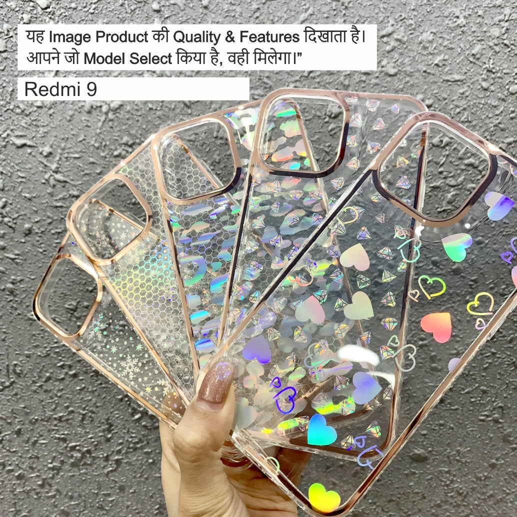 Shine With Chrome Case Case For Redmi 9